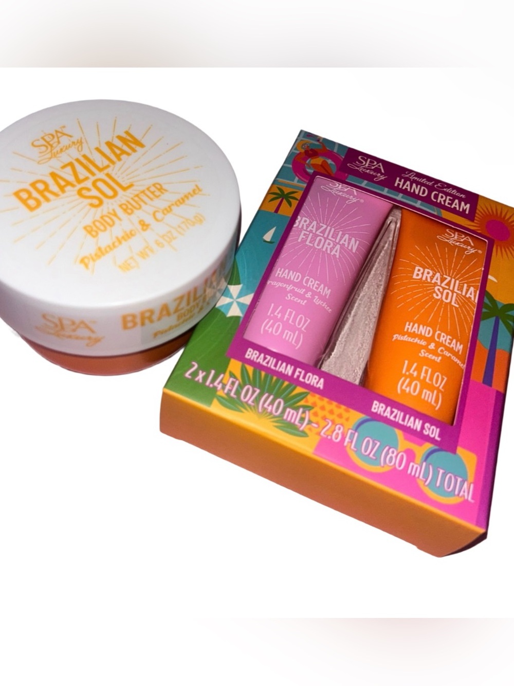 Brazilian Sol body butter & Brazilian Sol Hand Cream